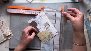 ‘Craft With Me’ - Making Ephemera Using My Book Page Snippet Roll