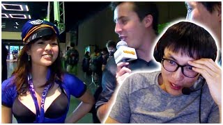 Doublelift Reacts To His Cringe Interview With Officer Caitlyn - Funny LoL Moments