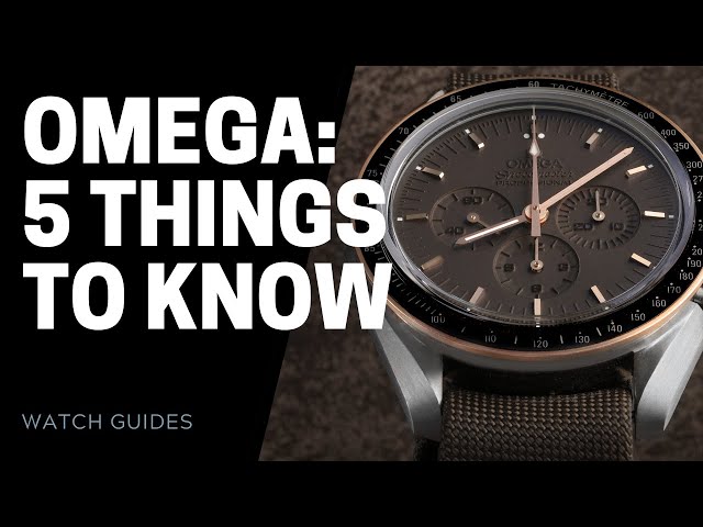 OMEGA Watches History - 5 Things to Know | SwissWatchExpo