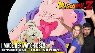 HERCULE CONVINCES BUU TO BE GOOD! BEE IS SHOT! SSJ GOTENKS APPEARS! Girlfriend's Reaction DBZ Ep253