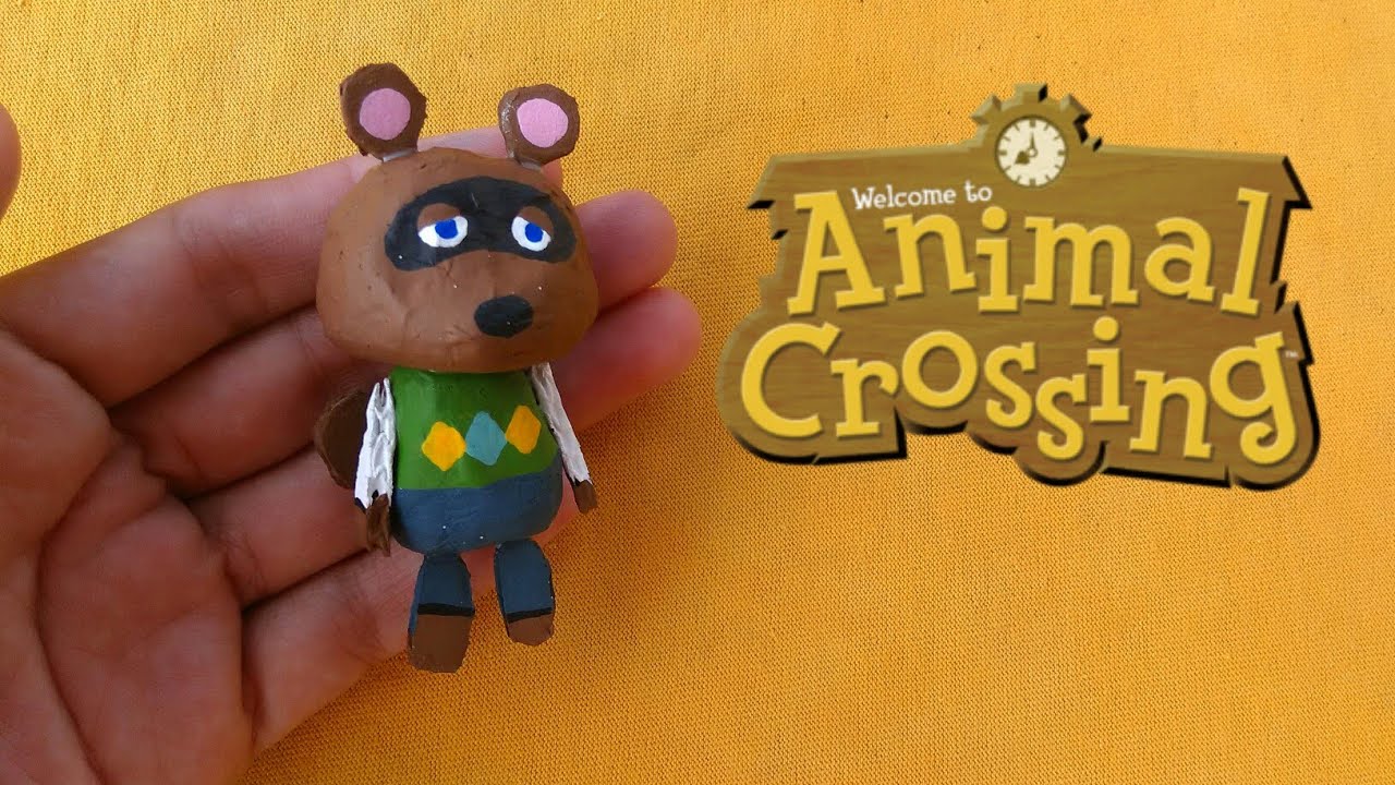 Así se hace a Tom Nook/ Animal Crossing DIY/ Paper Toy/ YouTube