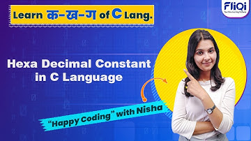 What is Hexadecimal Constants in C Language  | Learn C Language Facts with Nisha