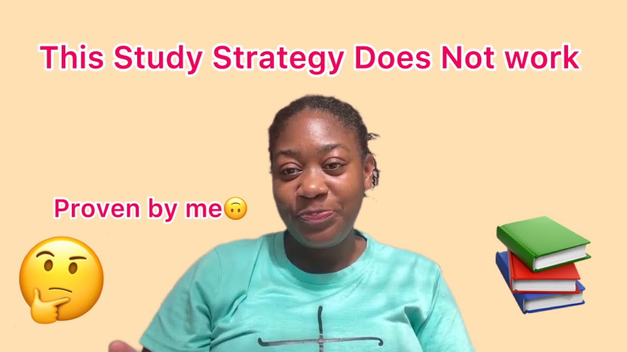 Worst study Method❌This study strategy does not work❌