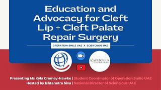 Education and Advocacy for Cleft Lip + Cleft Palate Repair Surgery- Operation Smile x ScienciousUAE screenshot 5