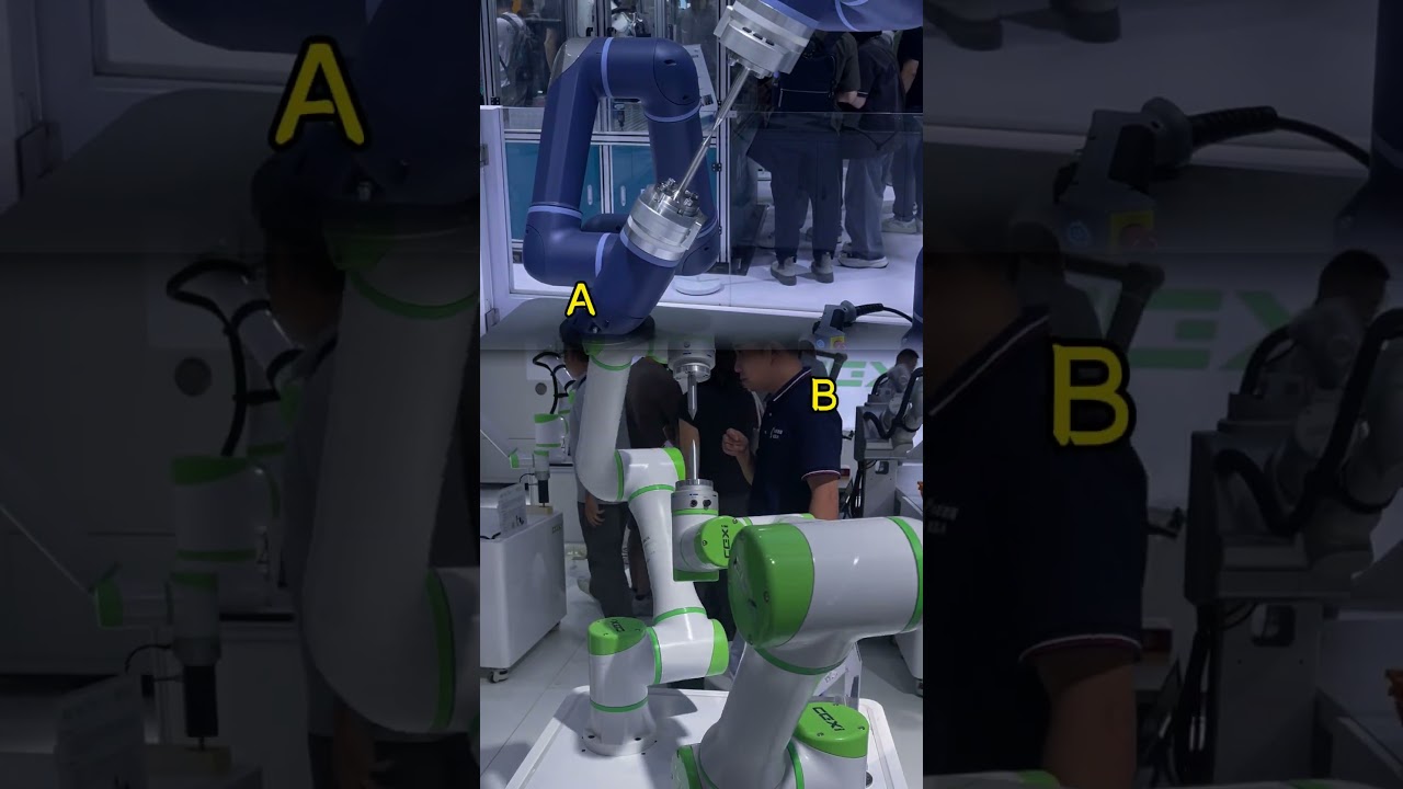 Cobot motion control demonstrations 