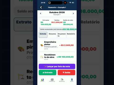 O FINANCEIRO DA OBRA NO APP: ENTRADAS, SAÍDAS, ORÇAMENTO E NOTA POR FOTO | ALVA OBRAS
