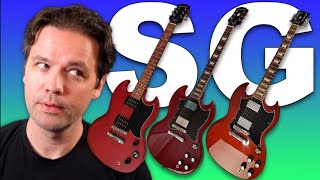 Comparando las guitarras Epiphone SG, SG Special y Gibson SG Standard