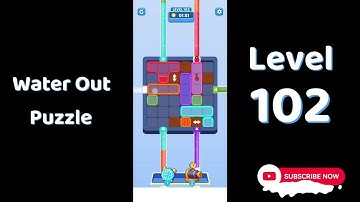 Water Out Puzzle Level 102 Walkthrough 💧 | Step-by-Step Solution | SolutionGuruji