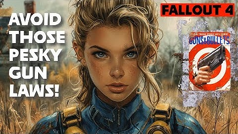 Fallout 4 | Guns & Bullets | Avoid those Pesky Gun Laws! #fallout4 #gameplay #fallout 2024