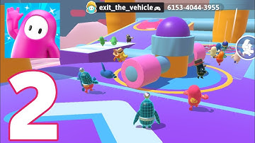 Fall Guys - Gameplay Walkthrough Part 2 - Tutorial (Android,iOS)