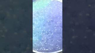 ☔️雨色しゅわしゅわスライム☁️ Rain colored bubbly slime #asmr #slime #satisfying #スライム #relax #bubble