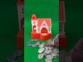 Saving Coins in Style! 💕 #Shorts Red House Coin Bank Magic ✨ #Shorts(mc-553)#shorts #funny #viral