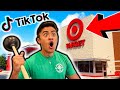 Doing Tik Tok DARES in PUBLIC (DARE or DARE)