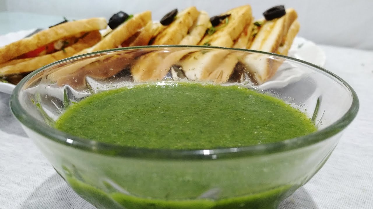 Green Chutney recipe | Mint Coriander chutney | Hari Chutney | Indian Green Sauce Hunger Hangover