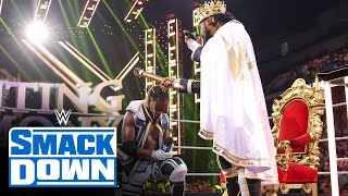 King Woods knights Kofi Kingston: SmackDown, Oct. 29, 2021