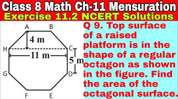 Class 8 Ex 11.2 Q 9 | Mensuration | Exercise 11.2 | Math NCERT Solutions | Chapter 11 | CBSE
