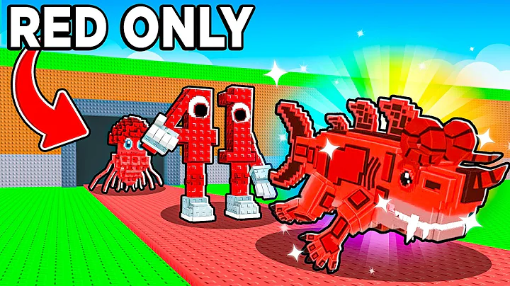 $0 to $1 TRILLION with RED ONLY Brainrots