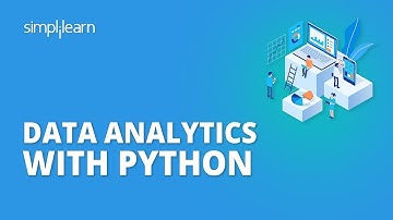 Data Analytics With Python | Data Analysis With Python | Data Analytics For Beginners | Simplilearn