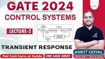 Transient Response | Control System | Paid Crash Course | GATE 2024 | Ankit Goyal