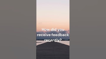Embracing Feedback: The Power of Constructive Criticism