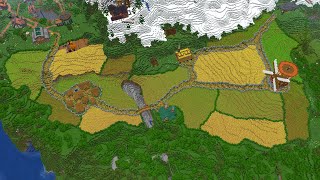 I Planted 20,000 Seeds for This Minecraft Build!