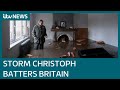 Storm Christoph: Elderly residents rescued from home as flood waters rise | ITV News