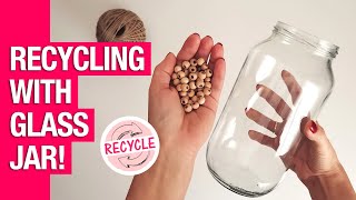 видео: Прекрасная переработка стеклянной банки! картинка: Прекрасная переработка стеклянной банки!