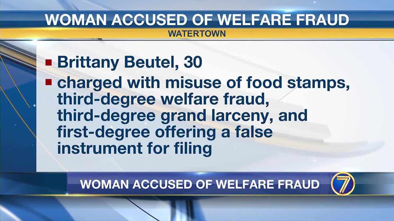 Woman accused of welfare fraud - YouTube
