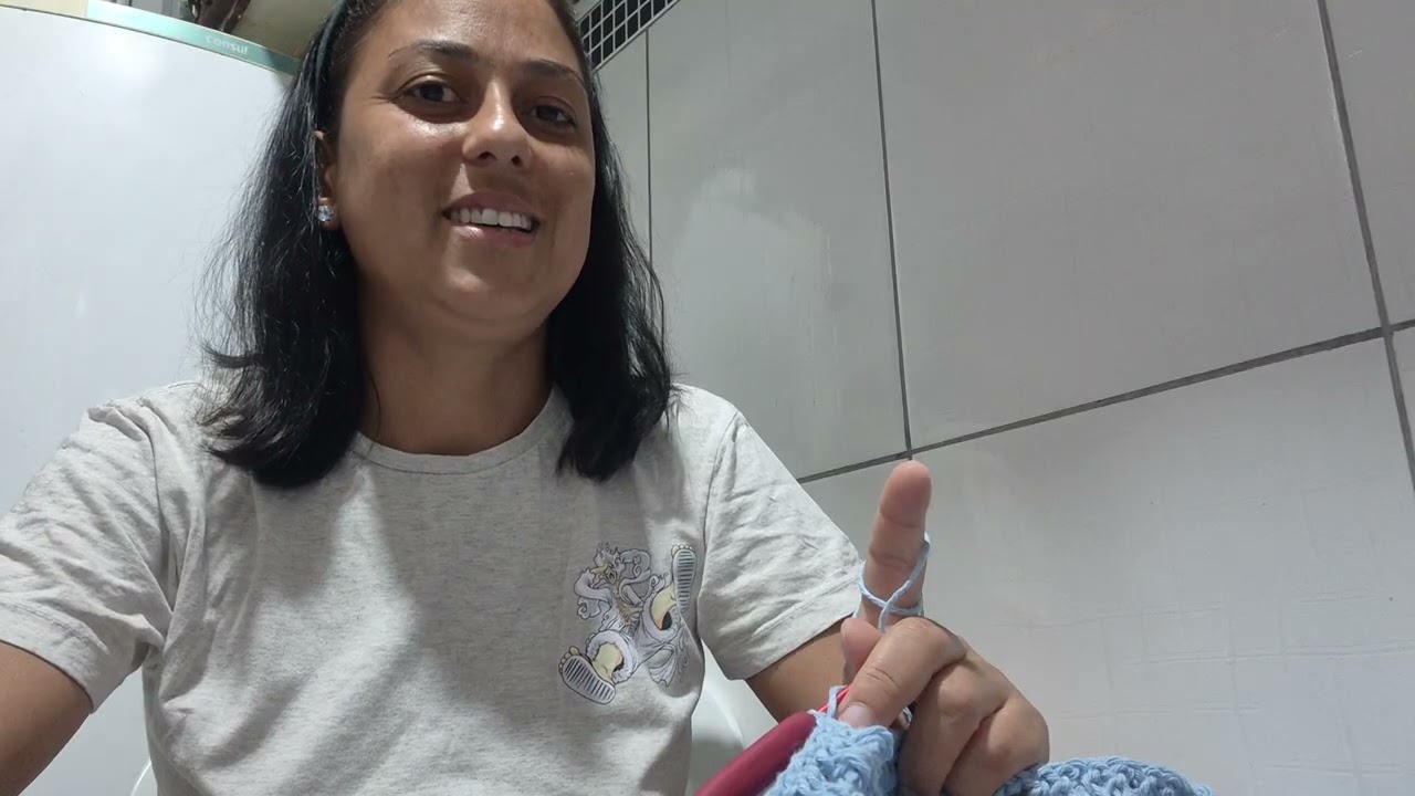 Não desista do crochê, persevere assim como eu, um dia a recompensa vem🥰🧶