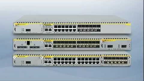 Allied Telesis x900 Series - Future-proof networking.