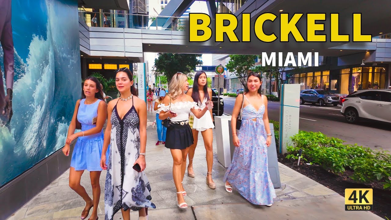 BRICKELL on a Sunday 😎 | Miami’s Hottest Neighborhood in Action!