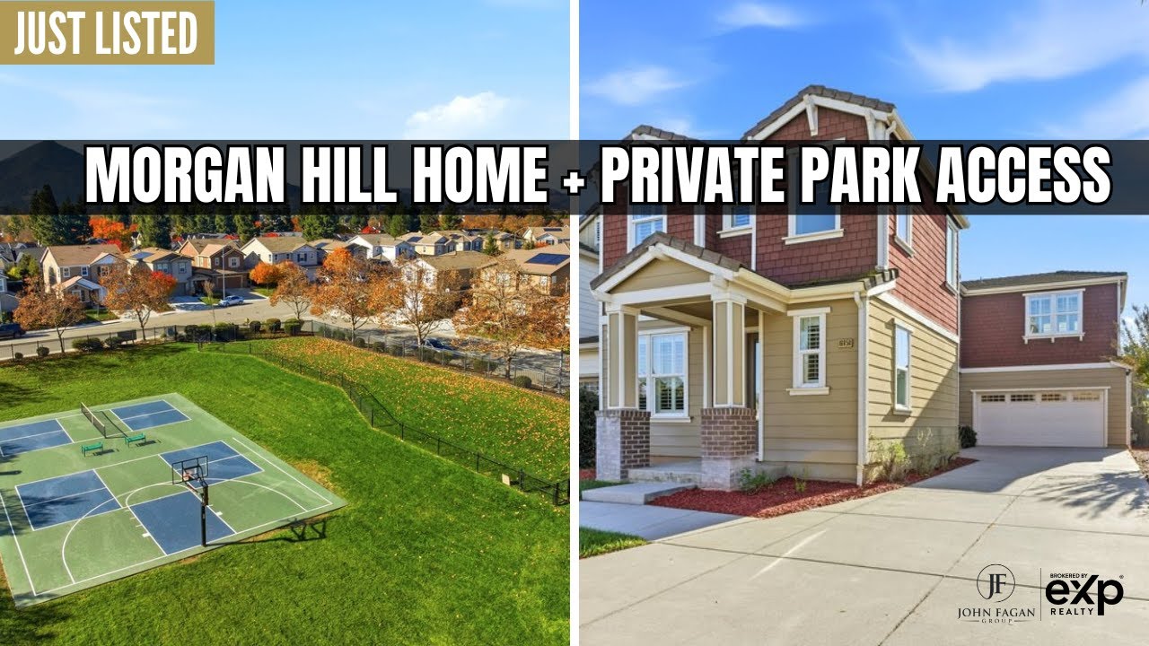 Just Listed in Morgan Hill: Updated 3-Bed Home in Jasper Park with Private Park Access