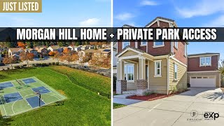 Just Listed in Morgan Hill: Updated 3-Bed Home in Jasper Park with Private Park Access