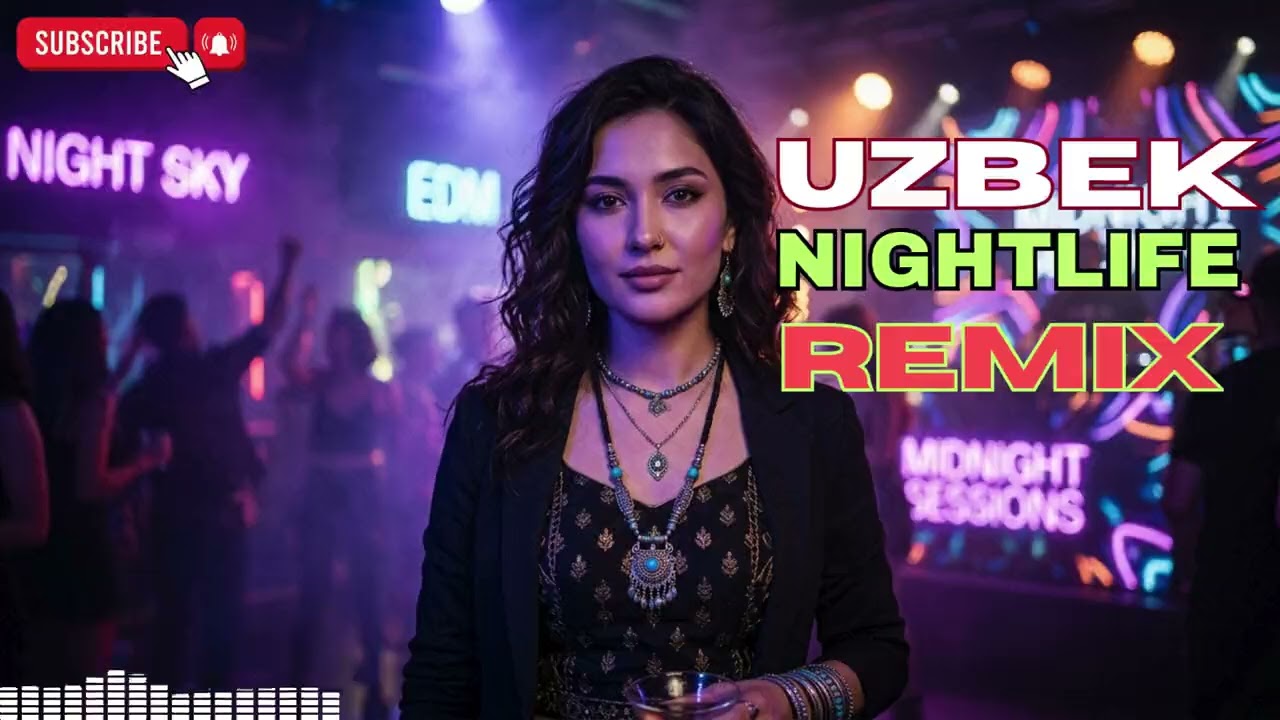 Whispers Under Neon Lights 🌙 Uzbek Romantic Slap House Mix