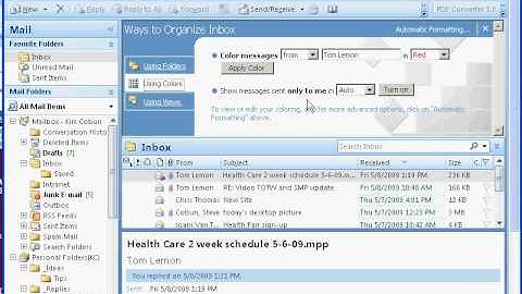Color Code your Inbox