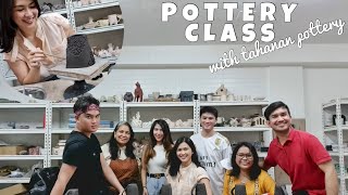 POTTERY CLASS - we made our own mugs! | Anj Fernando