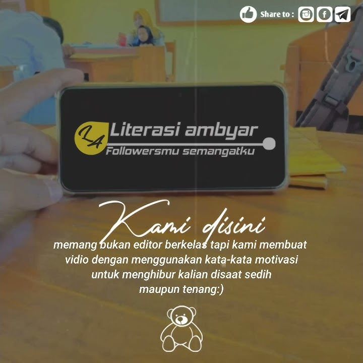 Story' wa cocok untuk kreator Literasi