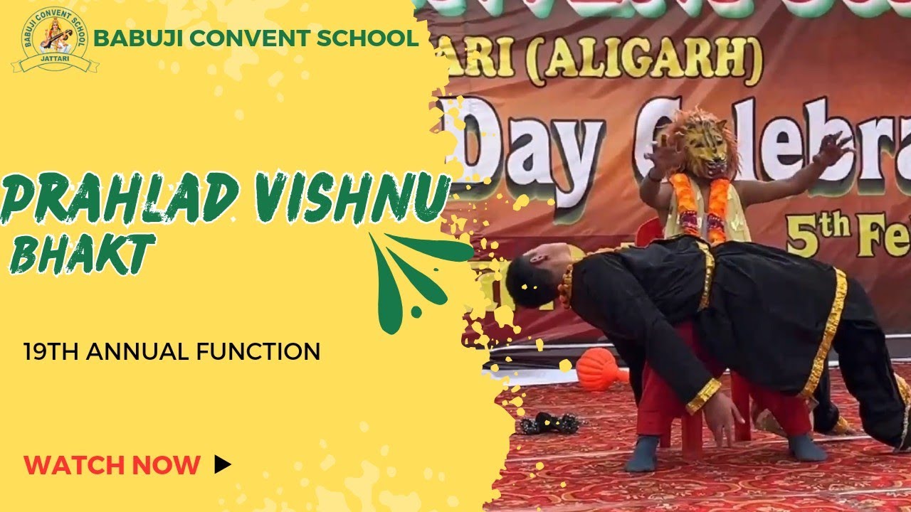 Prahlad - Vishnu bhakt || Annual Function Celebration #khubsuratrishte