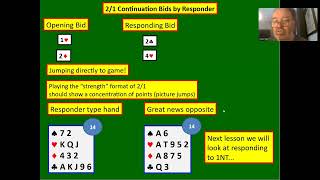 How to play 2/1 lesson three