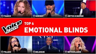 These EMOTIONAL Blind Auditions will make you CRY! | TOP 6