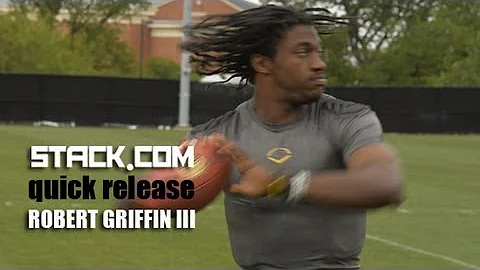 Robert Griffin III Quick Release Passing Drill