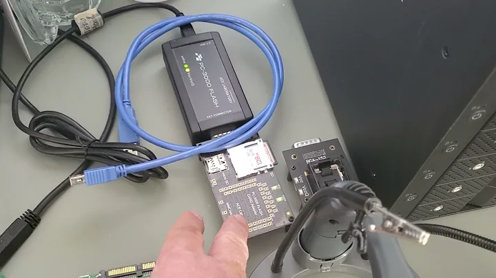 SanDisk SD Card Data Recovery with PC3000 Flash