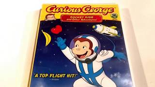 Curious George Rocket Ride And Other Adventures Animated Cartoon Dvd Movie Collection