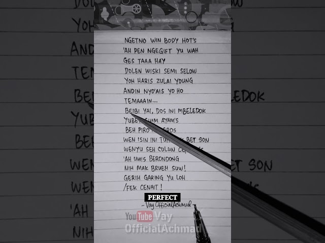 Ed Sheeran - Perfect | Yang Ku Dengar #lirikparodi class=