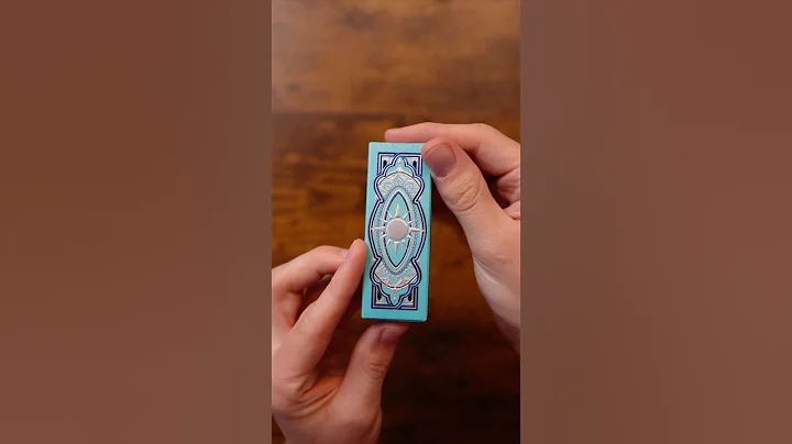 Have You Ever Seen Playing Cards This Small? 😳 #viralvid #shorts #fyp #asmr #small #shuffle