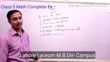 class 5 math Ex. 1c Complete. Rules of 10,100&1000 Countdown third edition Lect#4
