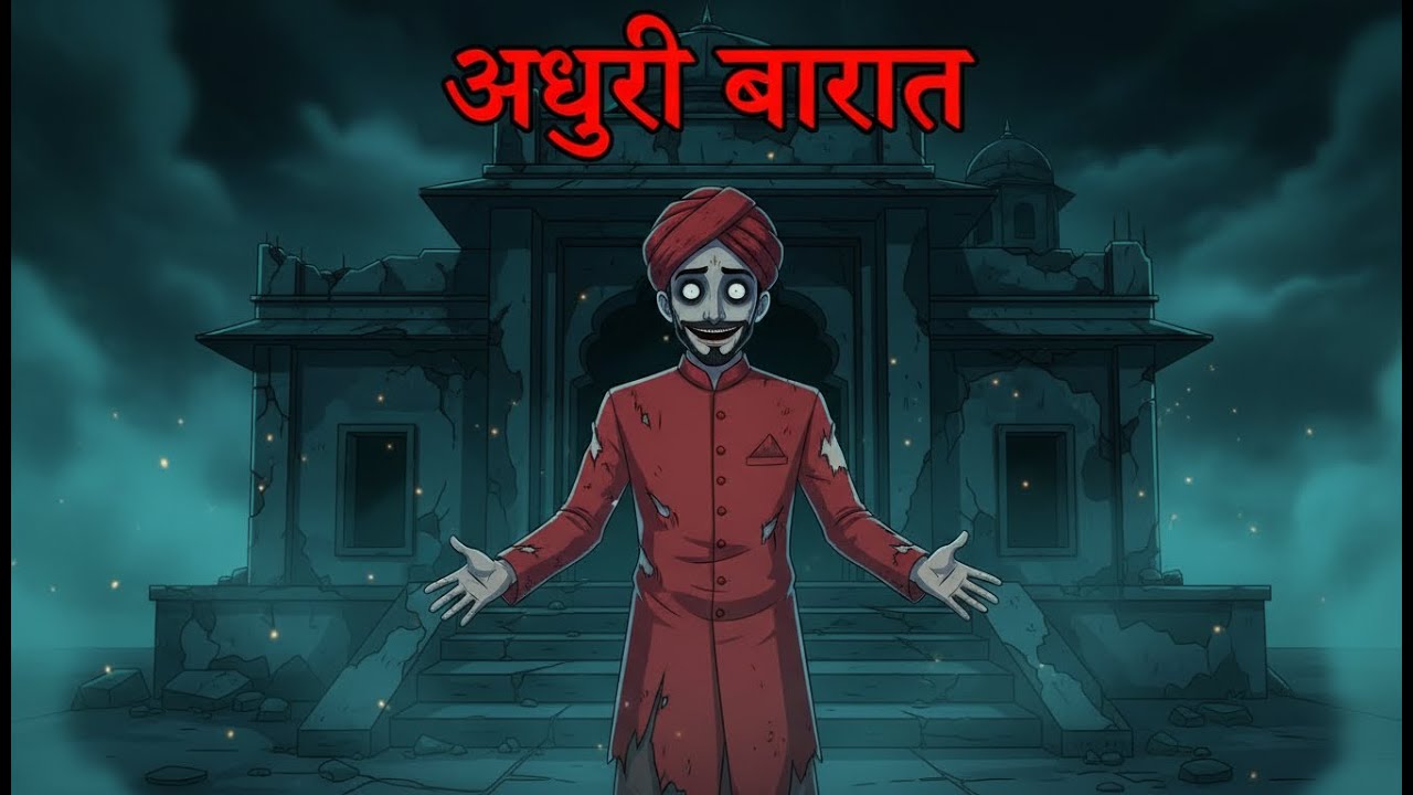 अधूरी बारात l horror story l hindi horror storeis l animation horror stories l The Incomplete Weddin