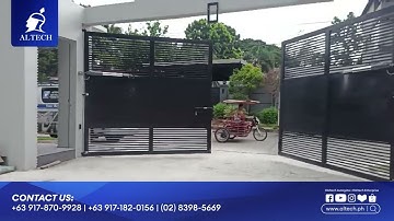 SW-03 Swing Gate Opener installation in Quezon City #altech #swinggateopeners #quezoncity