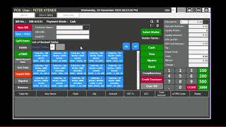 CHALOSOFT SYSTEM - CREATING, PRINTING AND CLEARING BILLS