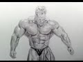 Bodybuilder Drawing Pictures